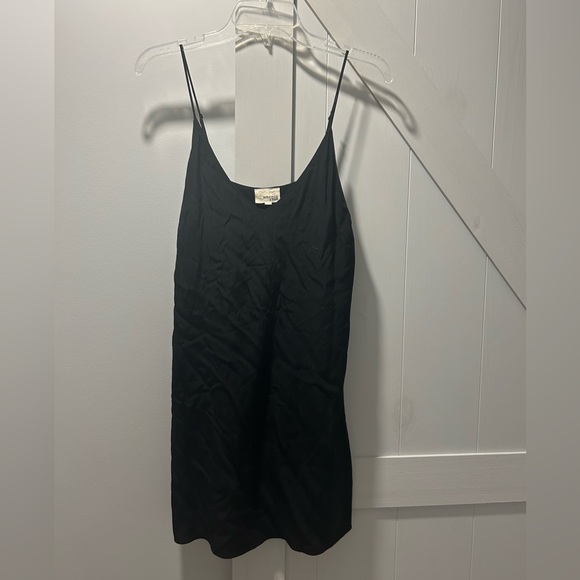 Wilfred Free Spaghetti Strap Black Dress Size Small - Picture 1 of 3